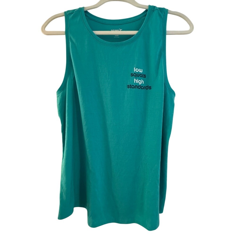 Old Navy Active turquoise athletic tank top‎